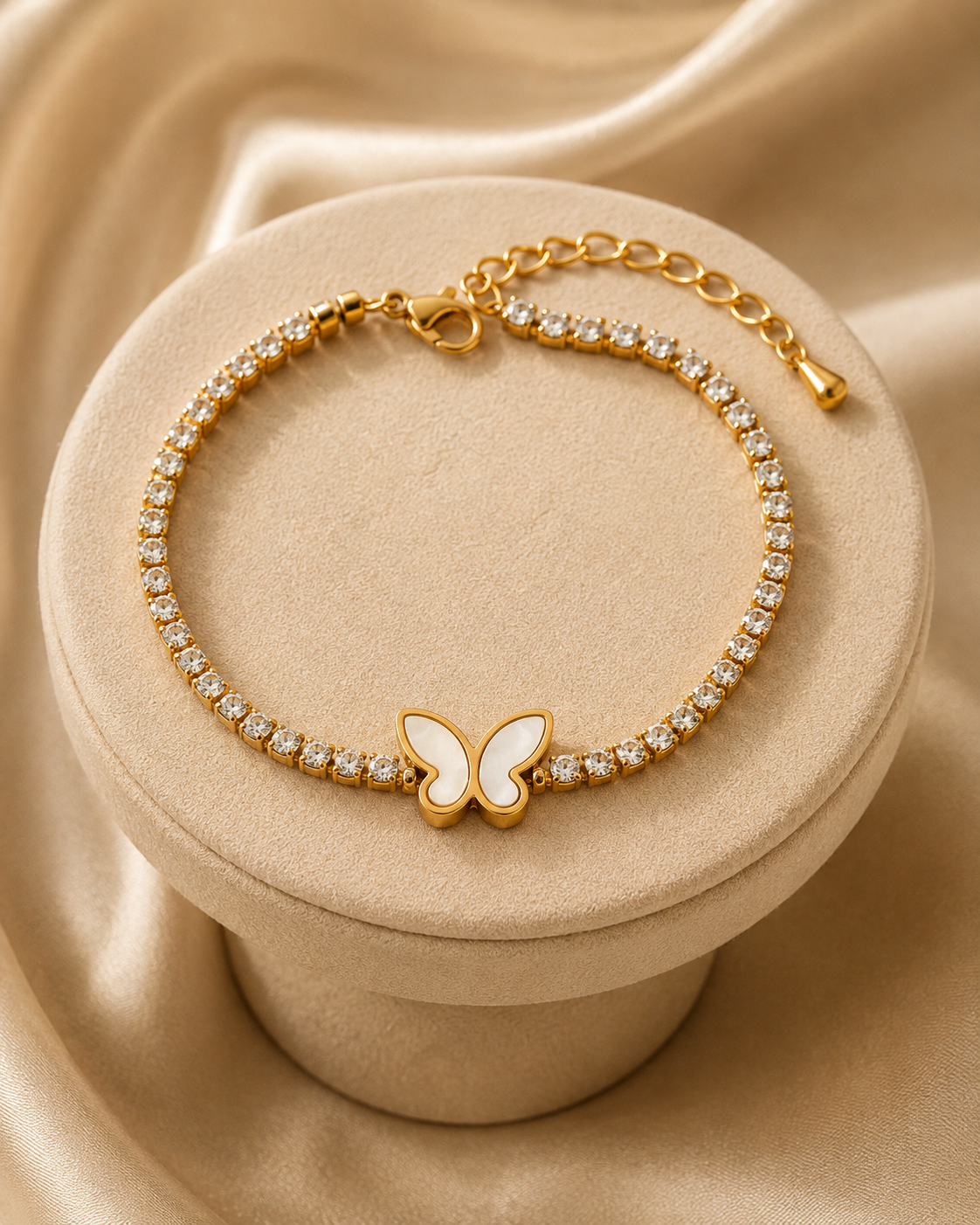 Papillon Tennis Bracelet