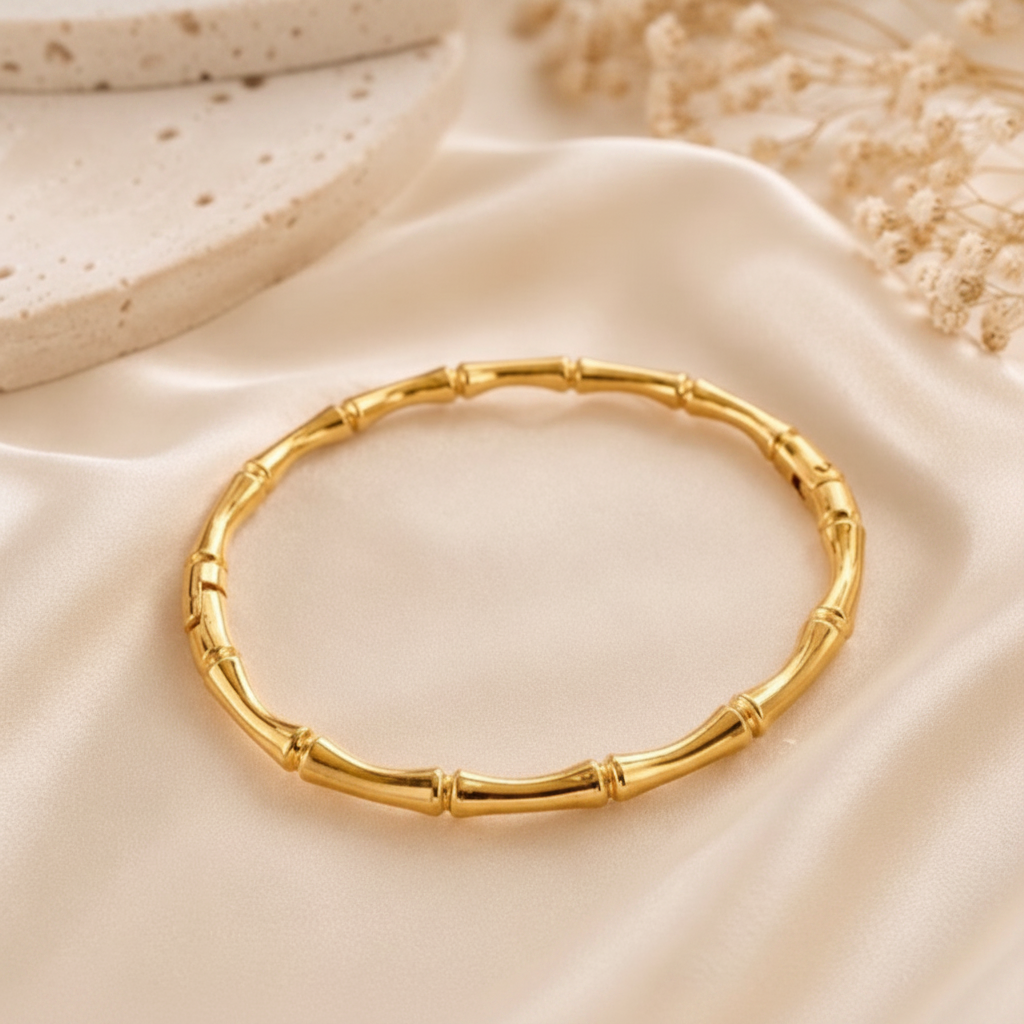 Bamboo Bangle - HD Close Up